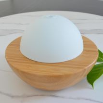 Zen'arôme - Diffuseur D'Huile Essentielle Ultrasonique En Bambou Belisia - Diffuseurs