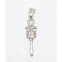 Pendentif croix de vie ou Ankh ancienne argent massif