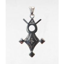 Pendentif Croix Touareg argent massif