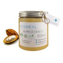 Kosméal - Beurre De Cacao Bio – 100% Pur Et Naturel - 500ml - Crèmes & Laits corporels
