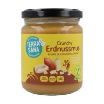Terrasana - Beurre De Cacahuètes Crunchy 500g Terrasana Bio - Produits sans oeufs