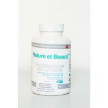 Nature Et Beauté - Bisglycinate De Magnésium 120 Gélules Et Vitamine B6 (3 Mois) - Mémoire - intellect