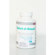 Nature Et Beauté - Bisglycinate De Magnésium 120 Gélules Et Vitamine B6 (6 Mois) - Digestion