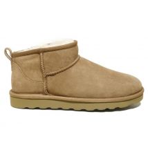 Bottes Ultra Mini fourrées 100% mouton Camel