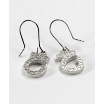 Boucles d'oreilles argent massif symbole de l'optimisme et de la...