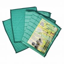Bou2bio - Lot De 5 Pièces Microfibre "bambou Brillante" : 3 Lingettes Et 2 - Produits & matériels d'entretien