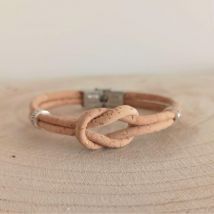 Bracelet en liège homme Sohan, idée cadeau anniversaire - fête...