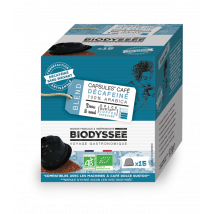 Biodyssée - Café Compatible Dolce Gusto Décaféiné 100% Arabica Bio - X15 - Cafés