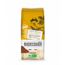 Biodyssée - Café Moulu Bio Origine Colombie 100% Arabica - 250g - Cafés