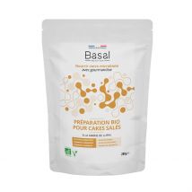 Basal Nutrition - Préparation Bio Pour Cakes Salés - A La Farine De Lupin - 3 - Préparation pains & brioches