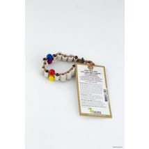 Les Verts Moutons - Collier De Céramique Anti-tiques - Mini - Coloré - Pour les animaux