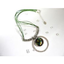 Collier orgonite ethnique Humanité