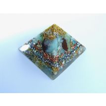 Les Orgonites - Orgonite Pyramide Chrysoprase Très Grand Modèle - Objets de décoration