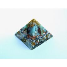 Les Orgonites - Orgonite Pyramide Chrysoprase Grand Modèle - Objets de décoration