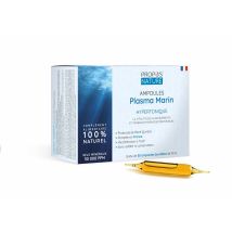 Propos’nature - Plasma Marin Hypertonique - 30 Ampoules De 10ml - Vitamines & Oligo-éléments