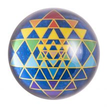 Eco-rah - Boul De Cristal Sri Yantra - Développement personnel