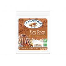 La Mandorle - Flan Chocolat Au Lait D'Amande " La Mandorle" - Produits sans gluten