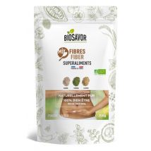 Biosavor - Mix Fibres En Poudre Bio - 200g - Fabriqué En France - Digestion