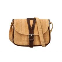 Oak Forest - Sac En Liege - Sac Bandoulière Artisanal En Liège "camélia" Marron - Bijoux / accessoires