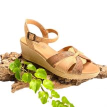 Sandales femme en liège "Magdalena" - Nu-pieds femme en liège