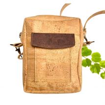 Oak Forest - Sac En Liege - Sac À Bandoulière Liège Homme "brooklyn Naturel" - Sacs & maroquinerie