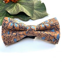 Oak Forest - Sac En Liege - Noeud Papillon Liège Bleu Metal - Adulte Ou Enfant - Bijoux / accessoires