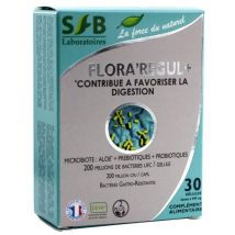 Pleine Forme - Flora regul+ 30gélules - Complément alimentaire - Digestion