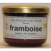 Les Vergers De Diodé - Purée De Framboise - Compotes & Purées de fruits en conserve