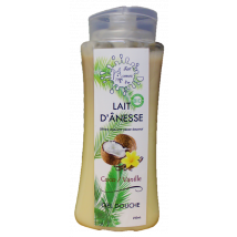 Gel douche au lait d'ânesse - Coco/Vanille