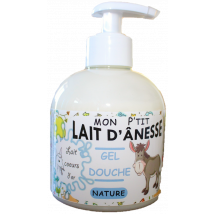 Gel douche enfant au lait d'ânesse - Nature