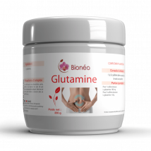 Pleine Forme - L-Glutamine-200g-Bionéo - Complément alimentaire - Digestion