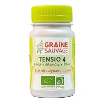 Graine Sauvage - Tensio 4 Bio - 90 Gélules - Pour Apaiser Les Tensions - Circulation