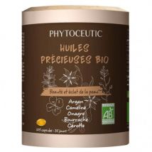 Phytoceutic - Huiles Precieuses Bio - Peau - Solaire - Ongles - Cheveux