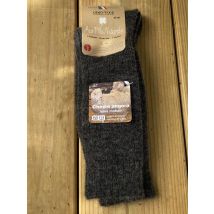 Aux Fils Naturels - Chaussette Mohair (gris) - Mode prêt à porter Femme
