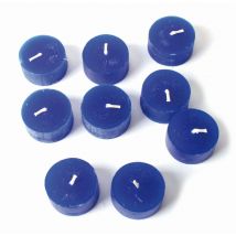 Ytac, Entre Ciel & Terre - Set De 9 Bougies T-lite Bleu - Bougies naturelles