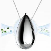Nature Et Beauté - Collier Goutte Générateur D'Ions Négatifs Ioniseur Charge Usb - Bijoux bien-être