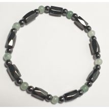 JADE - HEMATITE aimantée (3-4mm)
