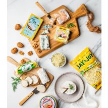 Jay And Joy - La Méga Box - 4 Alternatives Végétales Au Fromage - Vegan - Raw