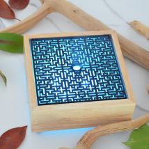 Zen'arôme - Diffuseur D'Huile Essentielle Ultrasonique En Bambou Kaori - Diffuseurs