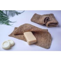 Lingette durable en fibre d'ortie pour le corps et visage
