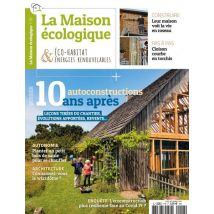 La Maison Écologique - Magazine La Maison Écologique N°118 - Magazines