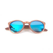 Lunette en bois solaire femme HARISSON BLUE