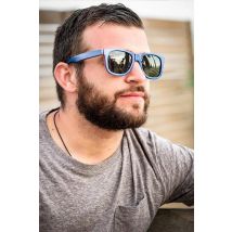 Lunette en bois solaire homme SAN FRANCISCO BLUE