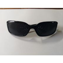 Nature Et Beauté - Lunettes À Grilles Ovales Noires Avec Étui Rigide + En Cadeau - Matériel de bien être