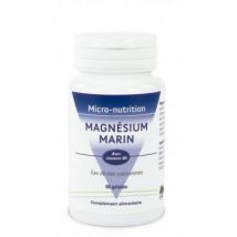 Crp Phyto - Magnésium Marin + B6 + lithothamne - 60 gélules - Complément alimentaire - Mémoire - intellect