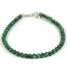 Bracelet malachite ∅4