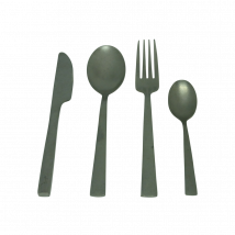 Bloumi - Ménagère 24 Pièces Vintage Inox 18% 2 Mm - Couverts