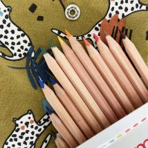 Mes Courses En Vrac - Crayons De Couleur En Bois De Tilleul Pack De 12 - Ingrédients cosmétiques