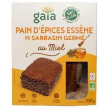 Gaia - Pain D'Épices Essène De Sarrasin Germé Au Miel 300g