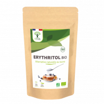 Bioptimal - Nutrition Naturelle - Erythritol Bio En Poudre - Zéro Sucre Zéro Calorie - Alternative - Sucres & Edulcorants